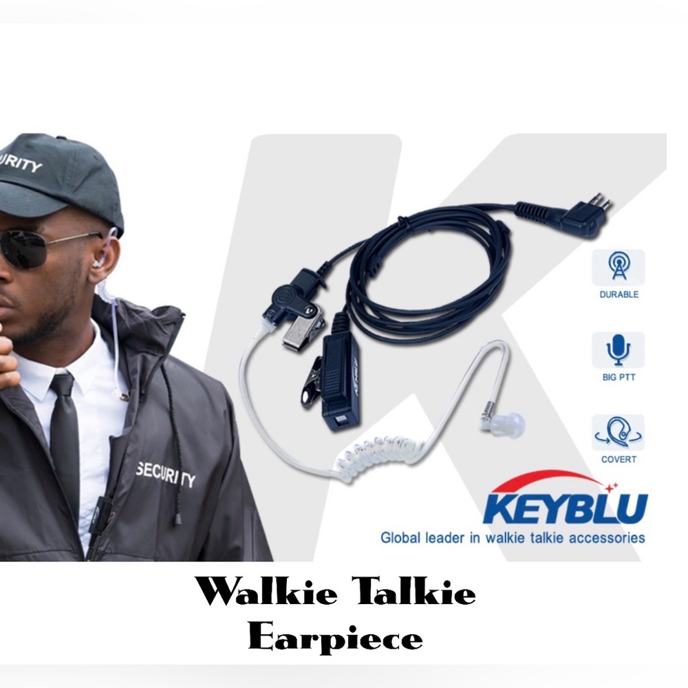 NEW - KEYBLU Walkie Talkie Earpiece